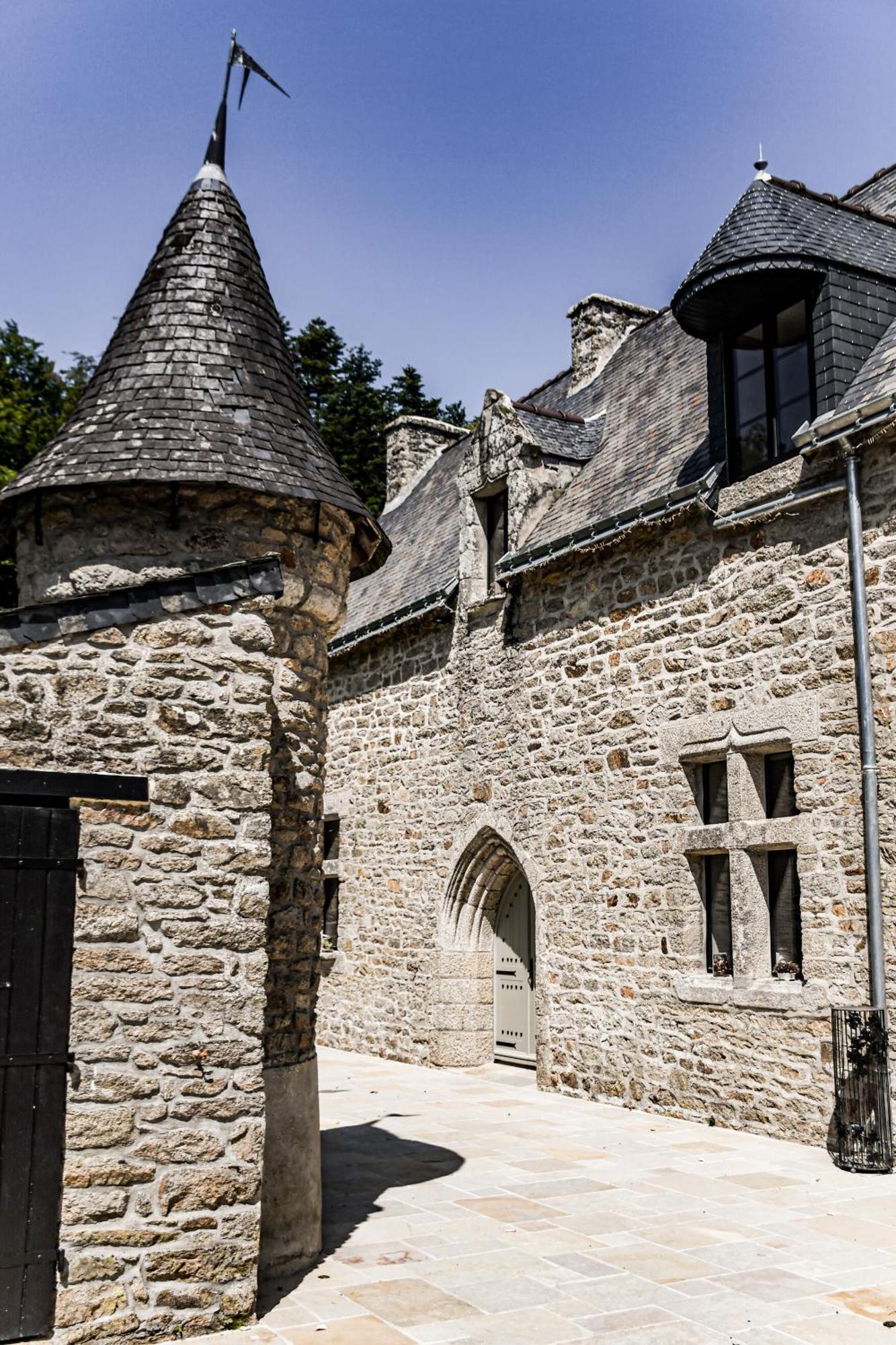Le Manoir De Menglieu Acomodação com café da manhã Treffléan Exterior foto